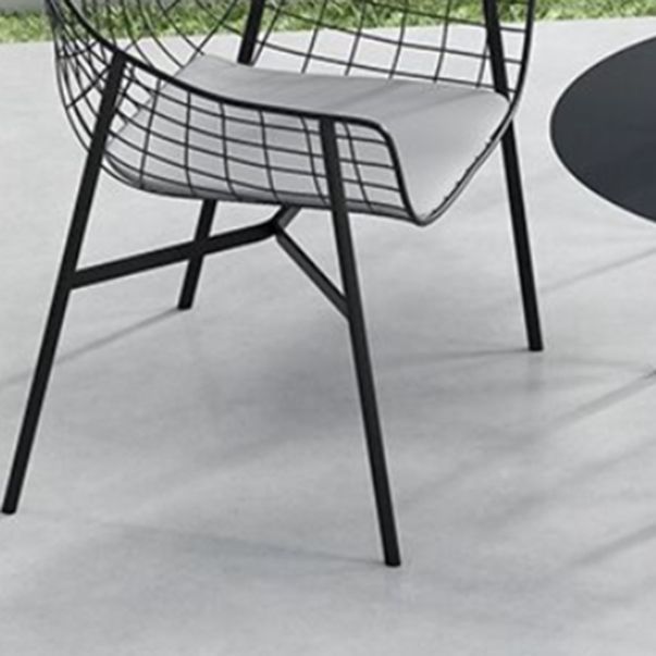 Modern Stone Patio Dining Table 1/3/4/5 Pieces Round Dining Set