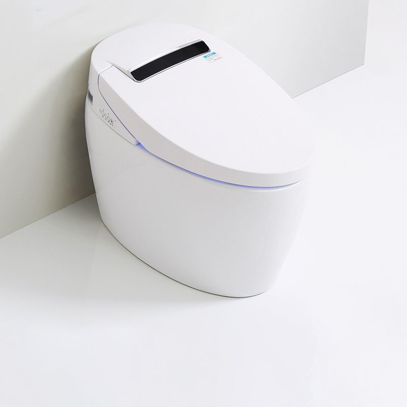 Modern Floor Mount Toilet Bowl Siphon Jet Bidet Toilet with Seat for Bathroom