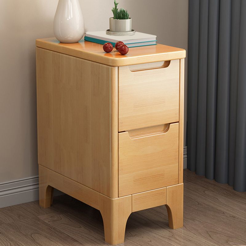 Mid-Century Modern Accent Chest Wood Chest with Antique Finish