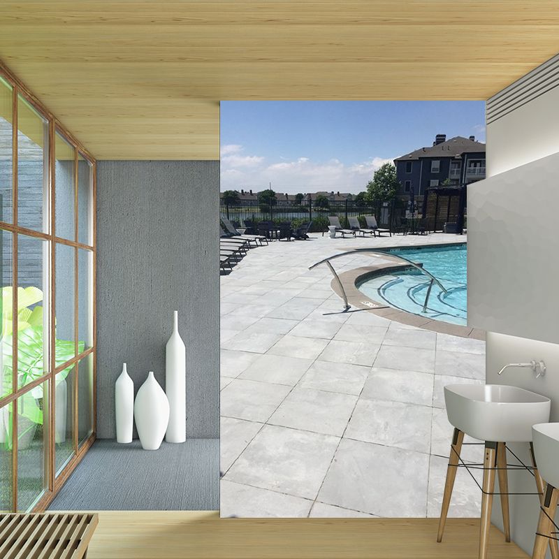 Photo Print Swimming Pool Mural Wallpaper Large Wall Covering for Home Decor, Custom Made