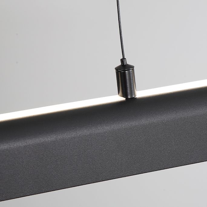 Estilo moderno lineal isla light metal 1 1 de techo colgante de luz