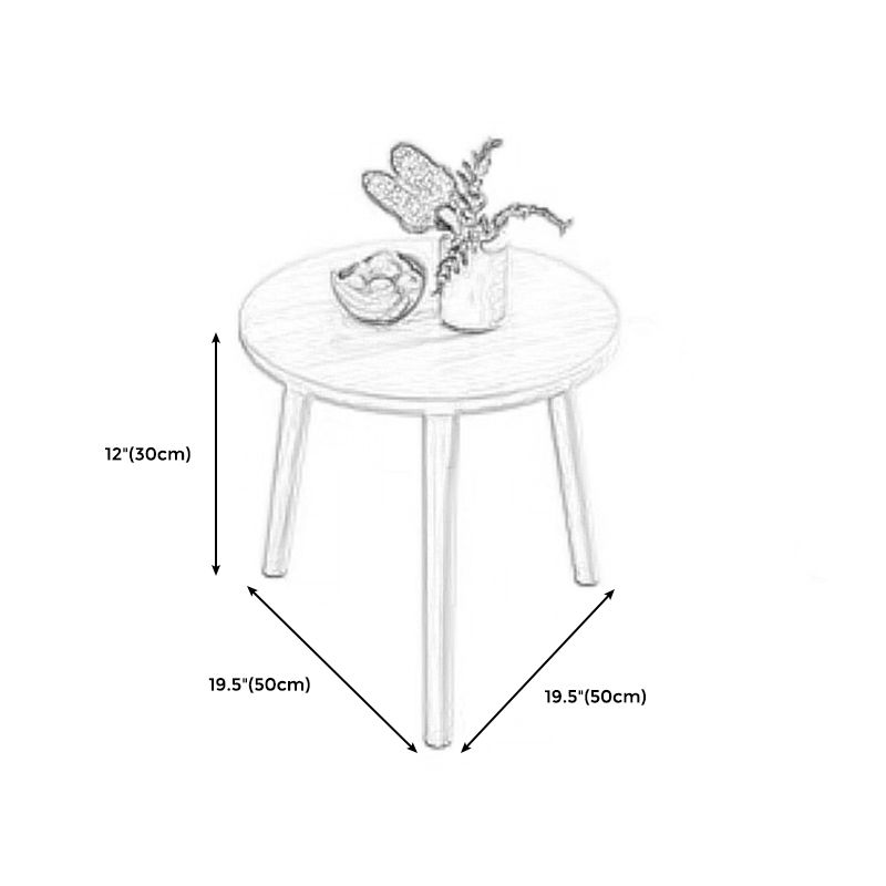 3/4 Legs Base Design Wood-based Craft/white Square/round Coffee Table