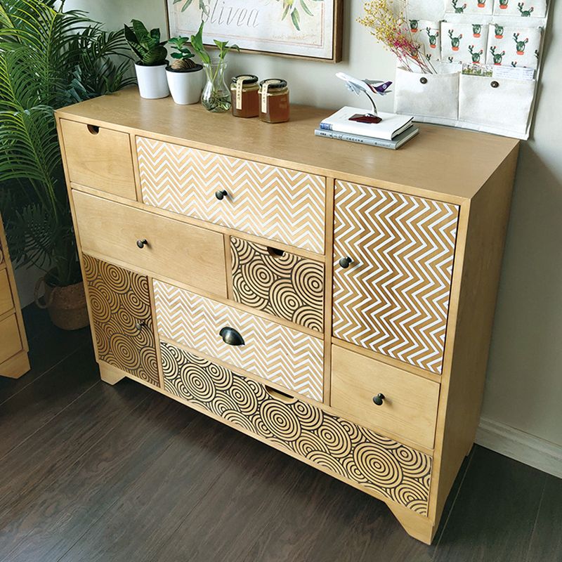 15.6-inch W Solid Wood Storage Chest Glam Storage Chest Dresser