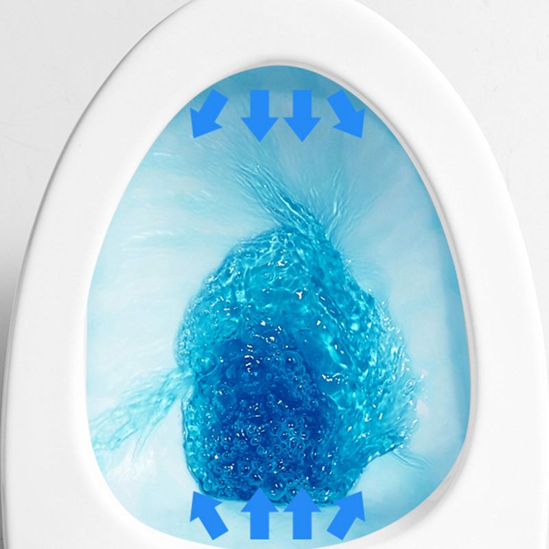 Contemporary One Piece Toilet Bowl Wall Mount Porcelain Urine Toilet