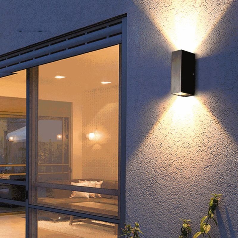 Moderner Stil Geometrischer LED-Wandlampen Metall Multi-Licht-Wandbeleuchtungsideen