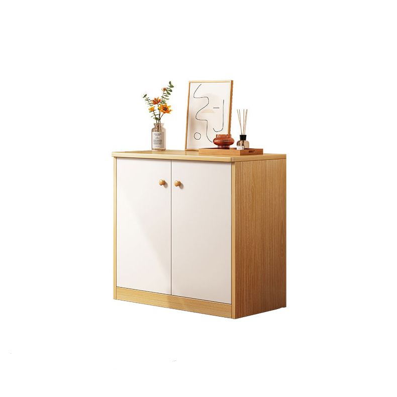 Standard Storage Cabinet Modern Wood Rectangle Side Cabinet with Drawers