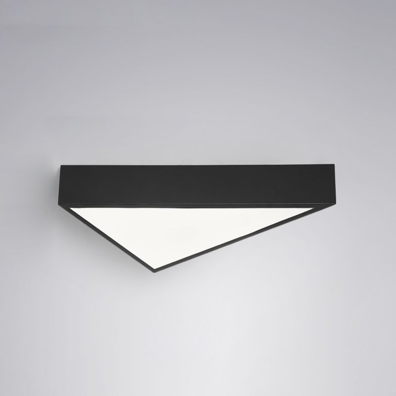 Triangle Chambre Plafonnier Encastré En Métal LED Simple Plafonnier Luminaire
