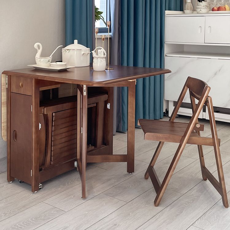 Mesa de comedor de estilo de estilo mediados de siglo Mesa de comedor de madera maciza (solo mesa)