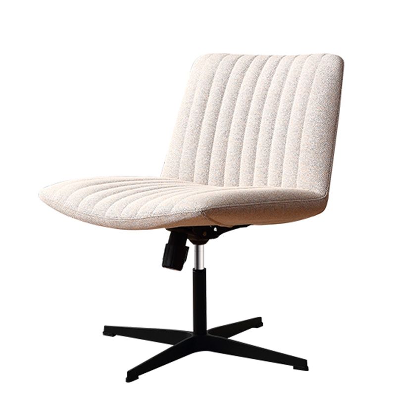 Contemporary No Arm Task Chair No Wheels Conference Chair for Office