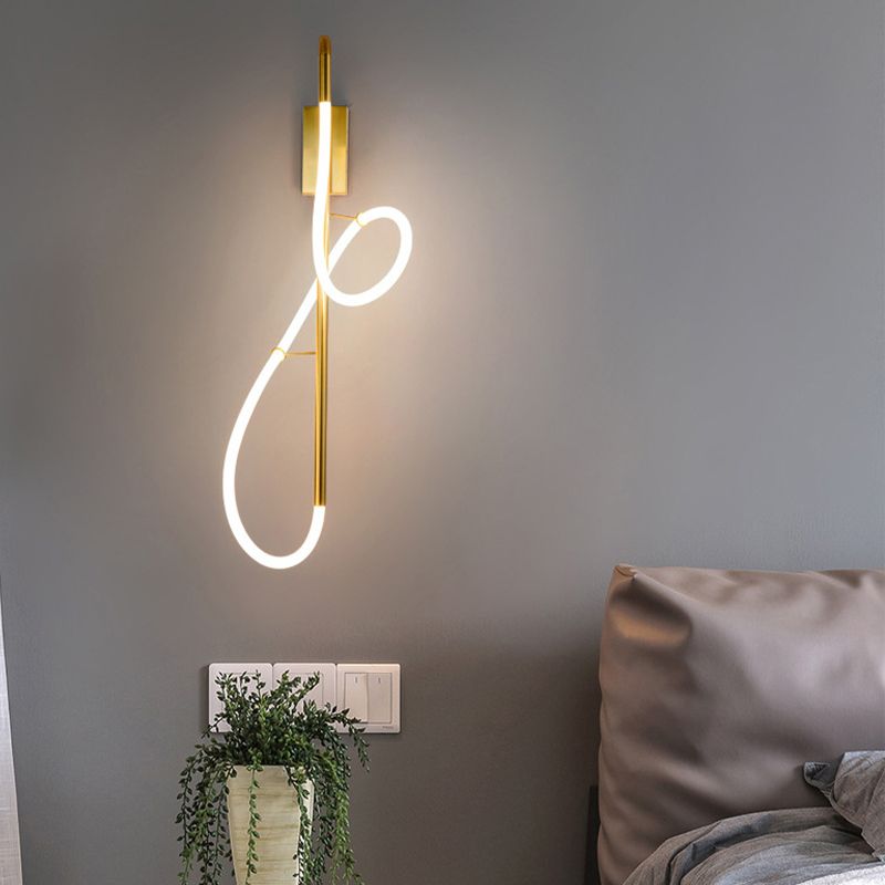 Modern Linear Wall Mount Lighting Simplicity Wall Sconce for Living Room