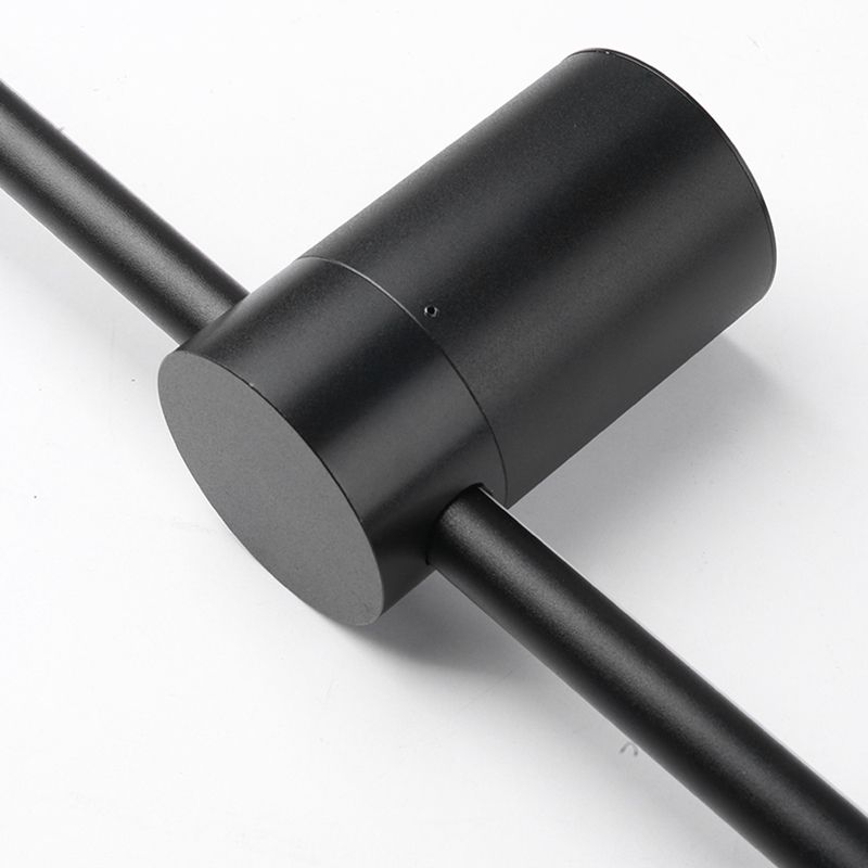 Lineare Form Metallwand Licht moderner Stil 2 Leichter Wandmontageleuchte