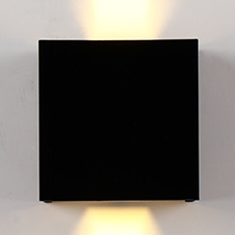 Contemporary Metal Wall Sconce Led Multi Light Wall-washer Light for Outdoor