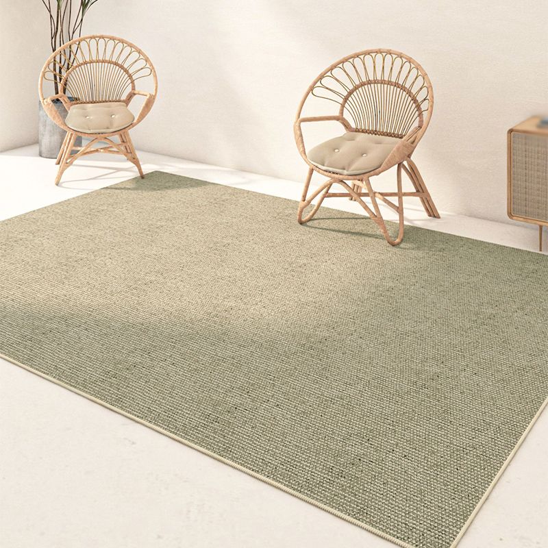 Minimalistischer Teppich für den Innenbereich, einfarbig, moderner Teppich, schmutzabweisender Polyester-Teppich für das Wohnzimmer