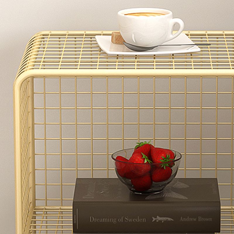 Libreria chiusa scaffale moderno libreria in metallo per sala da studio