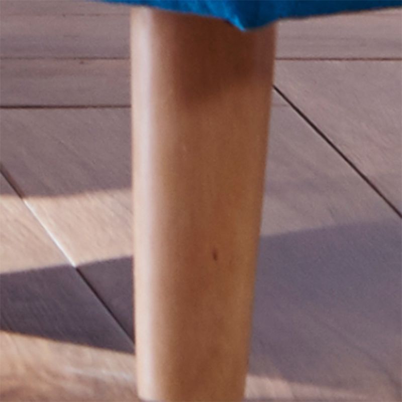 Contemporary Faux Leather Arms Included with Ottoman Lounge Accent Chair