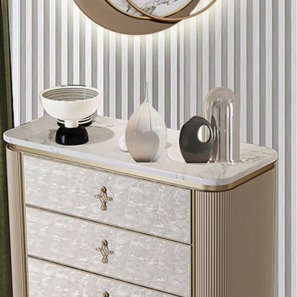 Modern Storage Chest Gold Storage Chest Dresser with Drawers