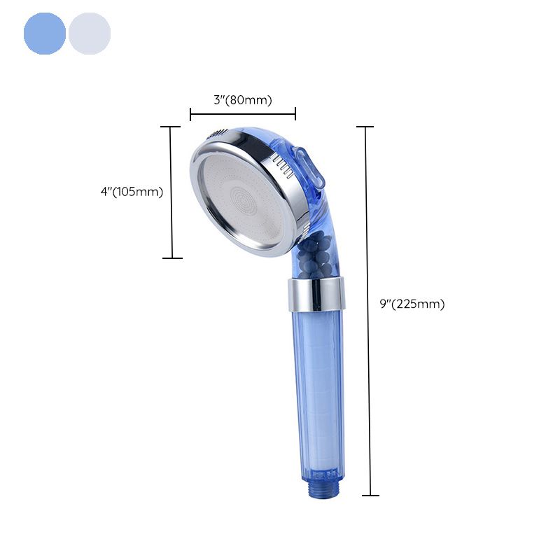 Modern Style Shower Head Plastic Handheld Shower Head with Adjustable Water Flow