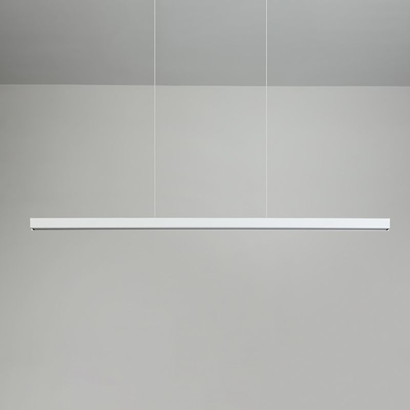 LED Modern eenvoudig hangende lichte rechthoek hanglamp met een hanglamp voor eetkamer