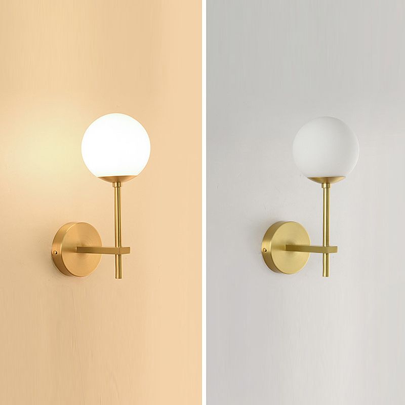 Pencil Arm Wall Light Fixture Modern Wall Sconce Light for Bedroom