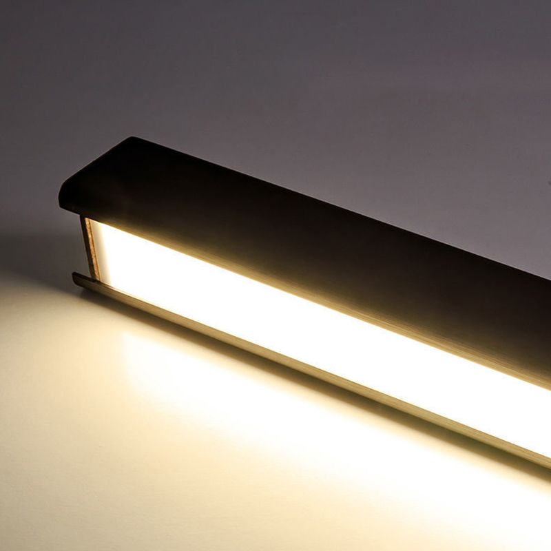 Modern Straight Island Light Aluminum LED Island Pendant for Dining Room