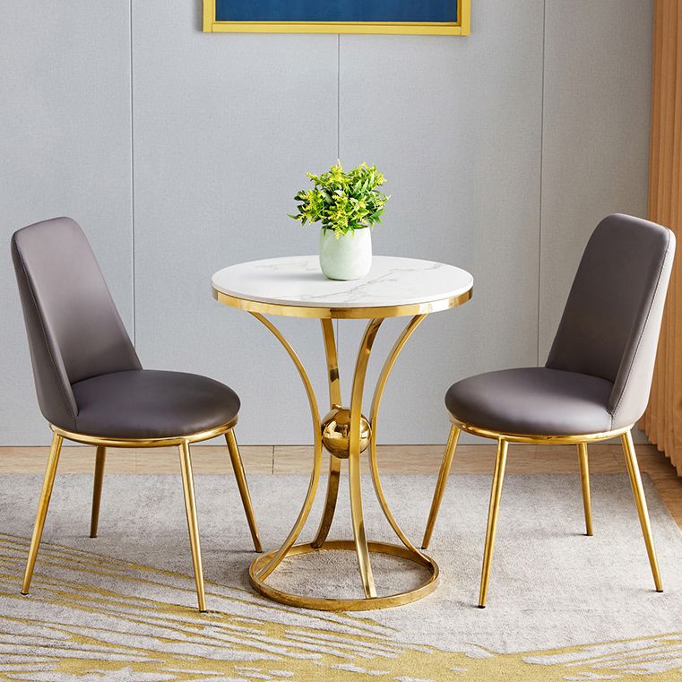 Ronde tafel Dinettetafel Traditionele luxe eetkamertafel voor binnen
