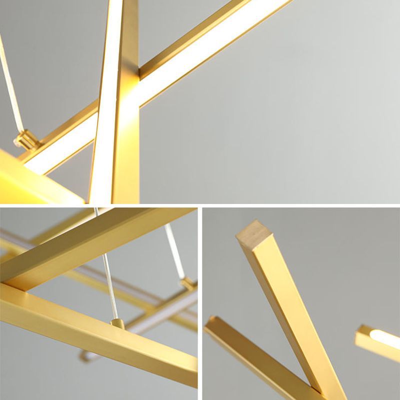 Accesorio de lámpara de lámpara de lámpara múltiple simple Luz colgante de lámparas LED para dormitorio