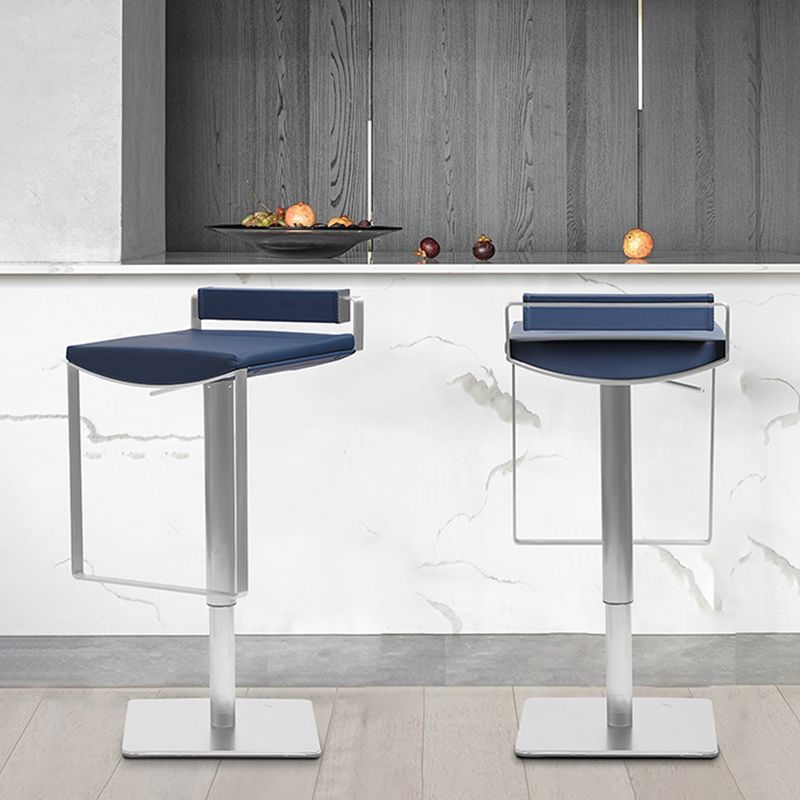 Industria Fabric Bar Stool Modern Low Back Counter Stool for Bristol