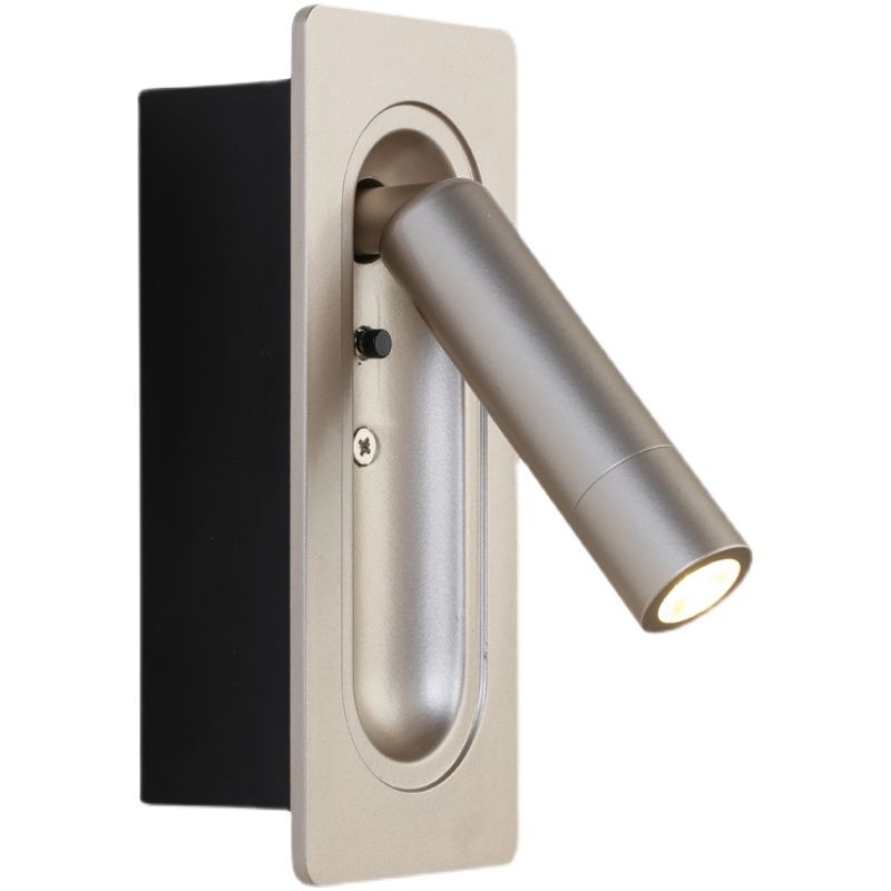 Nordic Style Aluminium Wandleuchter Zylinder 1 Licht Lesen Wandleuchte für Schlafzimmer