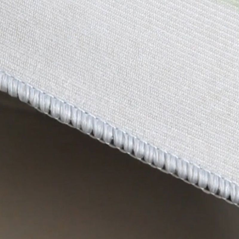 Green Modern Carpet Polyester Color Piece Carpet Stain Resistant Carpet for Drawing Room