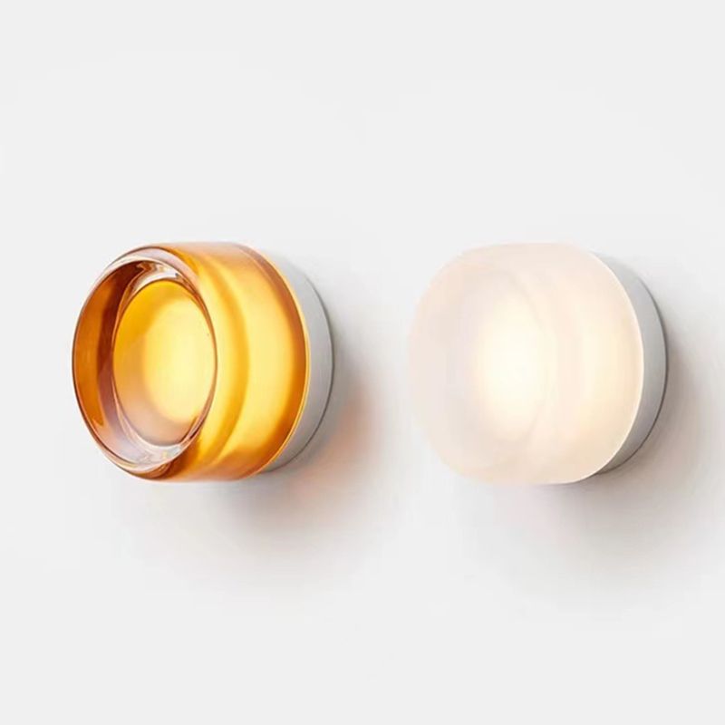 Modern Vanity Lighting Circle Wall Light Fixture with Acrylic for Bathroom