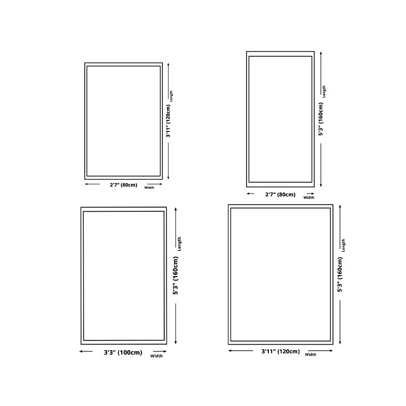 Modern pauw bedrukt tapijt polyester binnen tapijt tapijt niet-slip achterste ruggengiert tapijt voor woonkamer