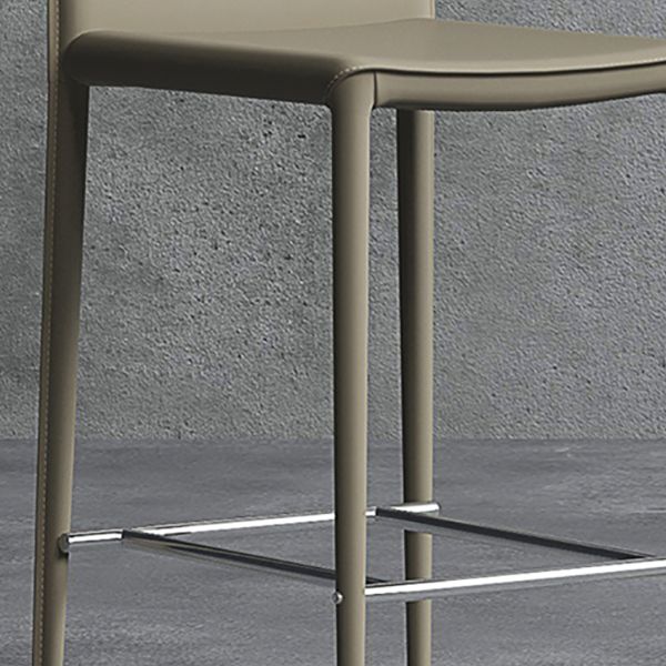 Modern Leather Bar Stool Counter Height Counter Stool for Bristol