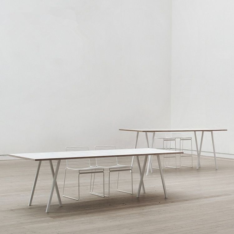 Industrial Dinning Table with Black Pine Rectangle Dining Table for Kitchen