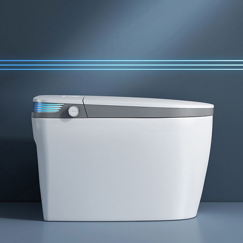 Modern Floor Mounted Urine Toilet White Siphon Jet Toilet Bowl with Toilet Seat