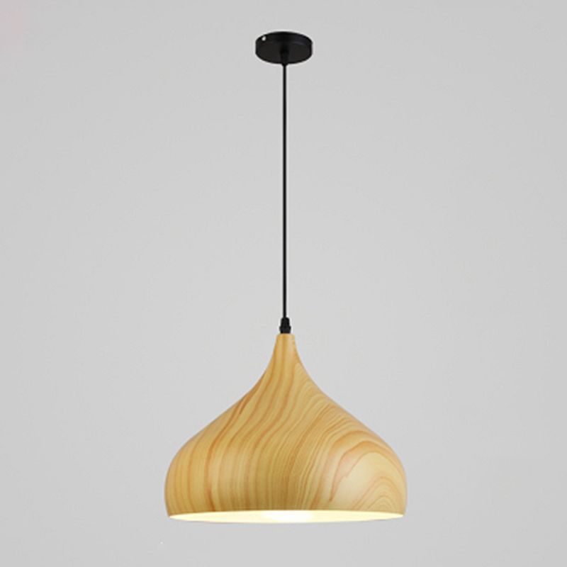 Nordic Style Aluminum Pendant Light Geometry Grain Bulb Ceiling Lamp for Bedroom