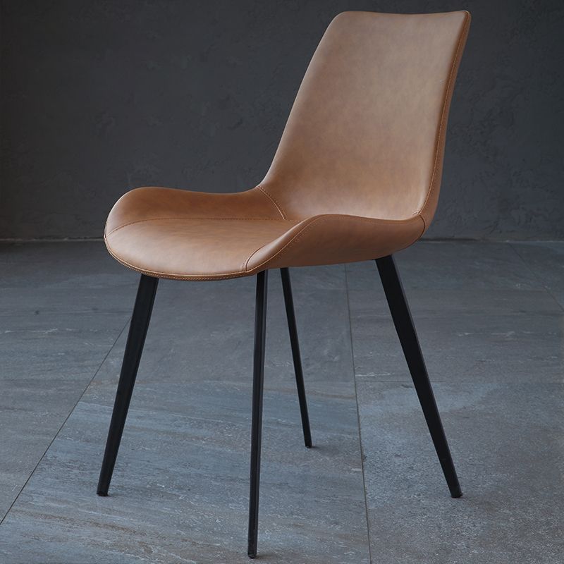 Contemporary Dining Chair of 16" Wide Sponge Upholstered Side Chair for Home