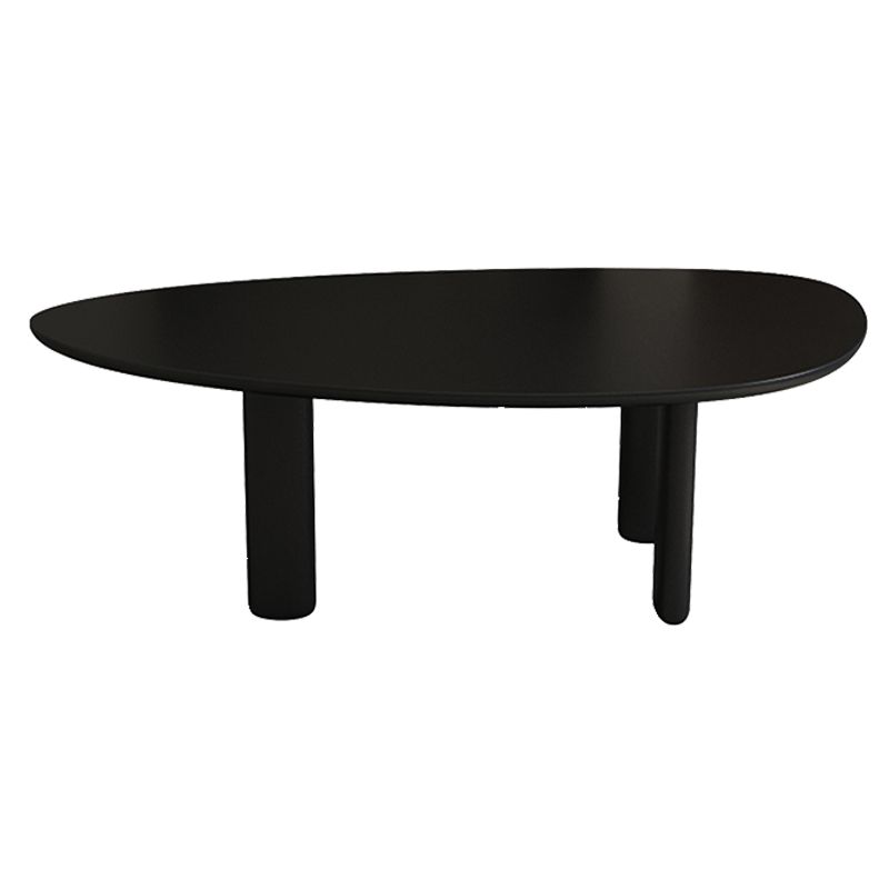 Oval Tripod Base Dining Table Solid Wood Modern Kitchen Dinner Dining Room Table