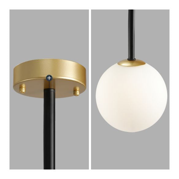 Modern Metal Chandelier Light Multi-Head Suspension Pendant Lamp for Living Room