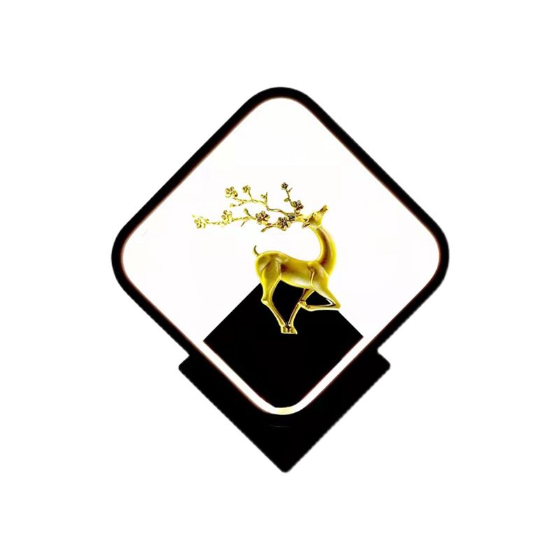 Geometria a forma di parete luci in stile kid in stile childo 1 monte a parete luce