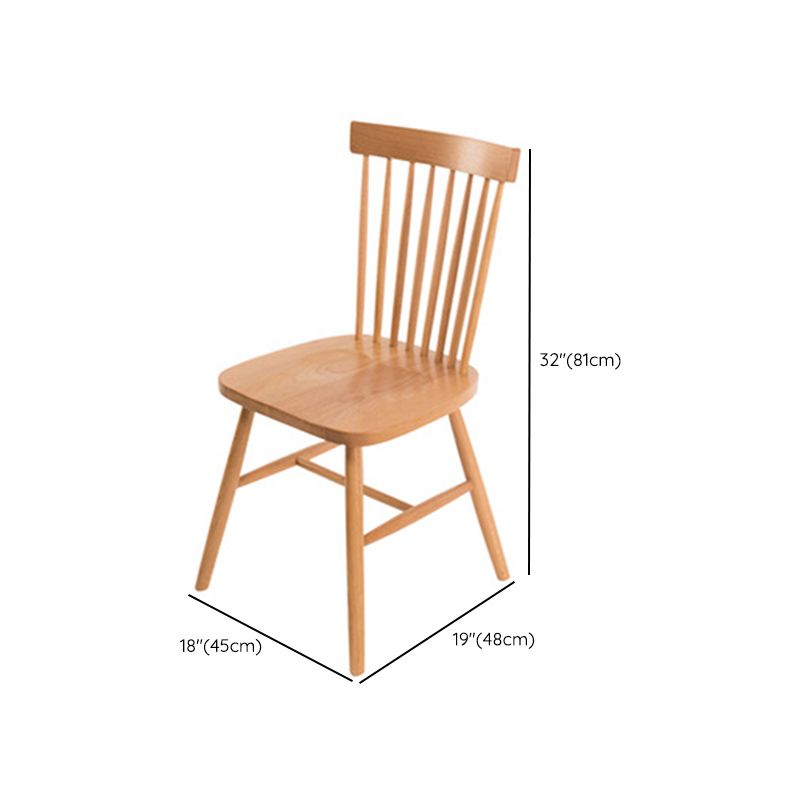 Contemporary 1/4/5 Pieces Furniture Rectangle Solid Wood Dining Set in Natural