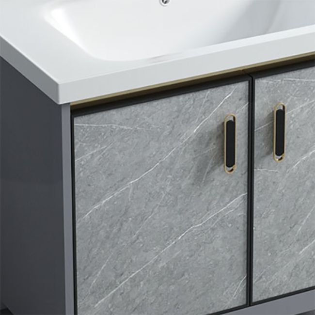 Modern Bathroom Sink Vanity Freestanding Faucet Included Bathroom Vanity Set