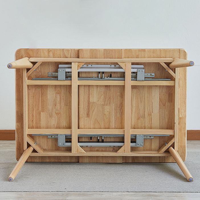 Rechthoekige uitschuifbare stenen eettafel Traditionele luxe dinettetafel met 1,20 meter
