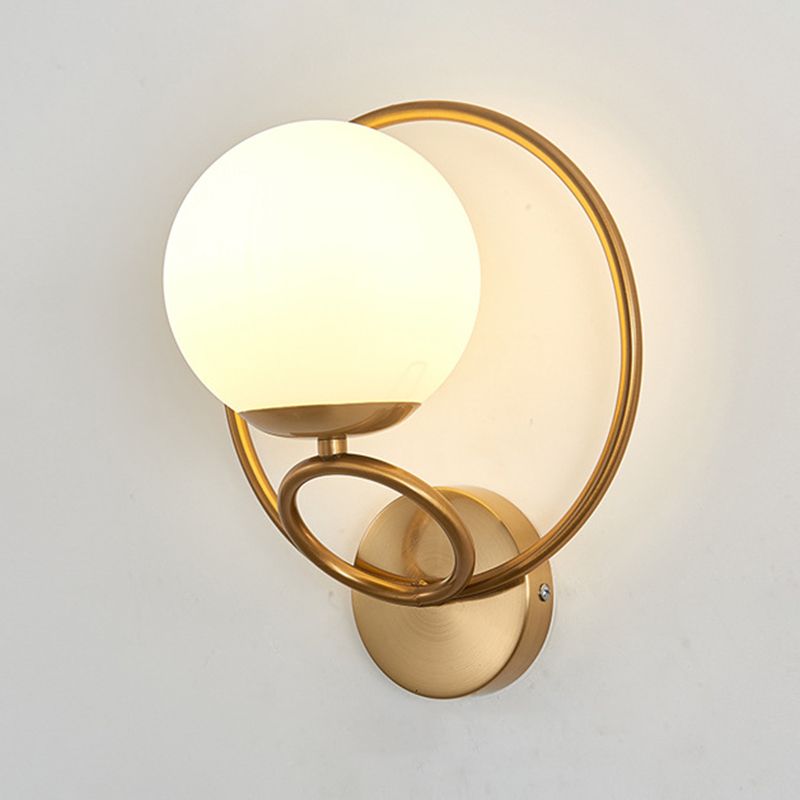 Wall Mounted Lighting Minimalist Global Glass Wall Sconce Lighting