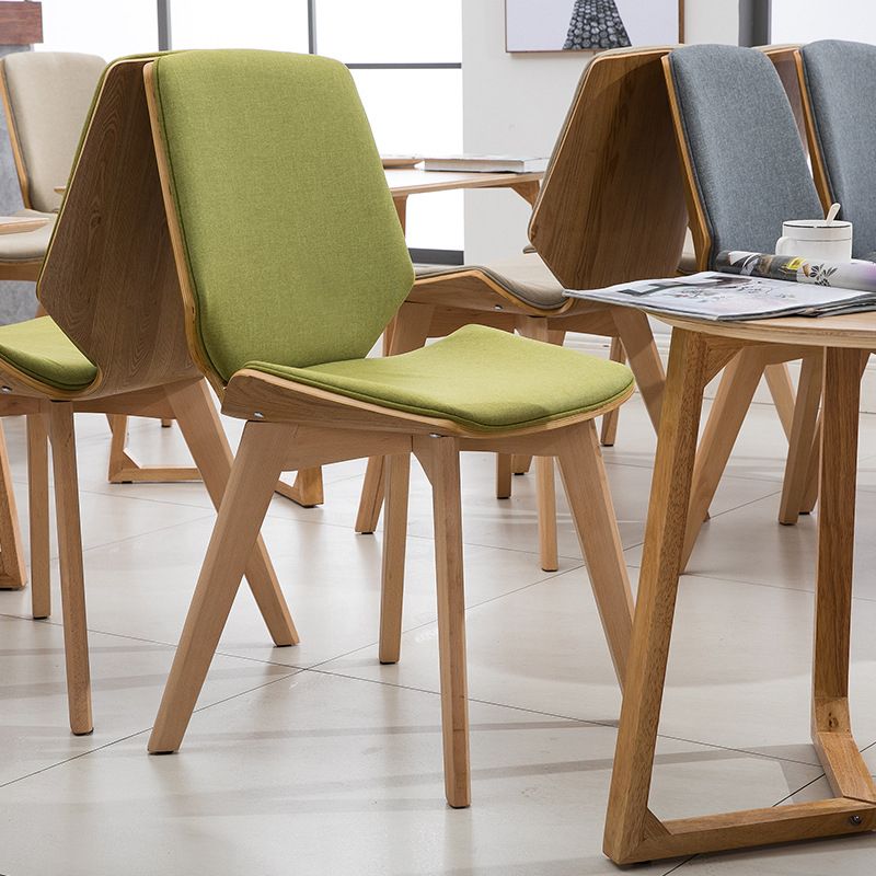 Holzküche Esszimmerstuhl zeitgenössische Stil solide Nebenstühle
