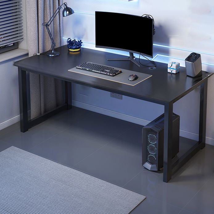 23.4 Inch W Modern Office Desk Manufactured Wood Rectangle Computer Desk