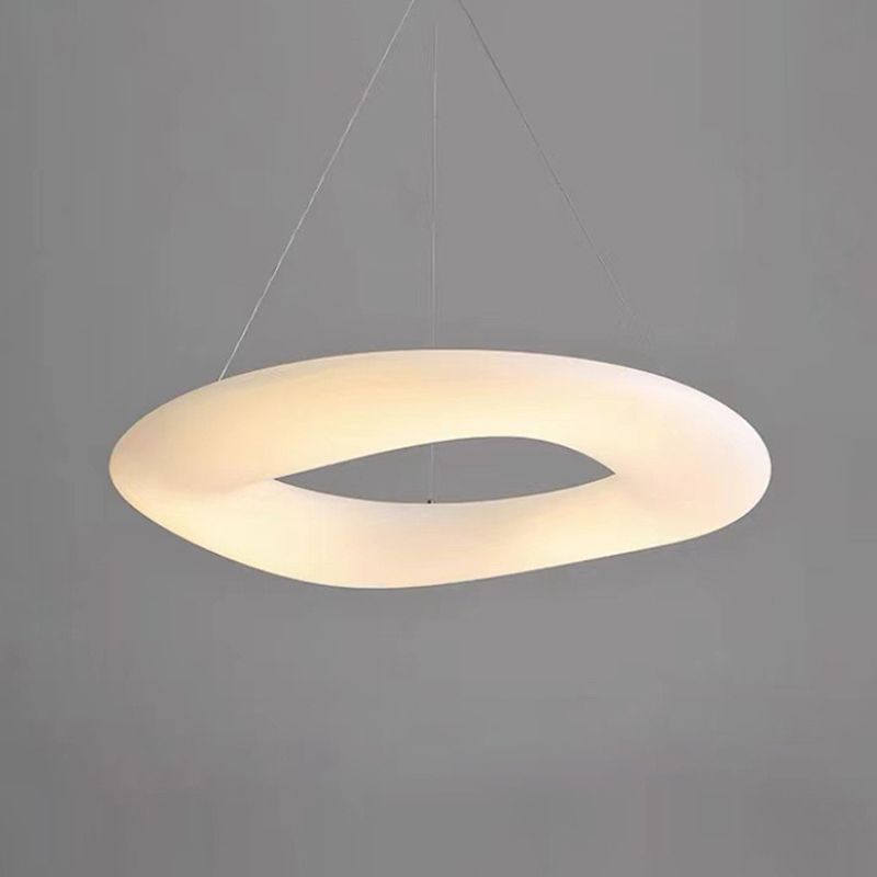 Lámpara colgante de LED de estilo simple moderno dormitorio de la sala de estar colgante