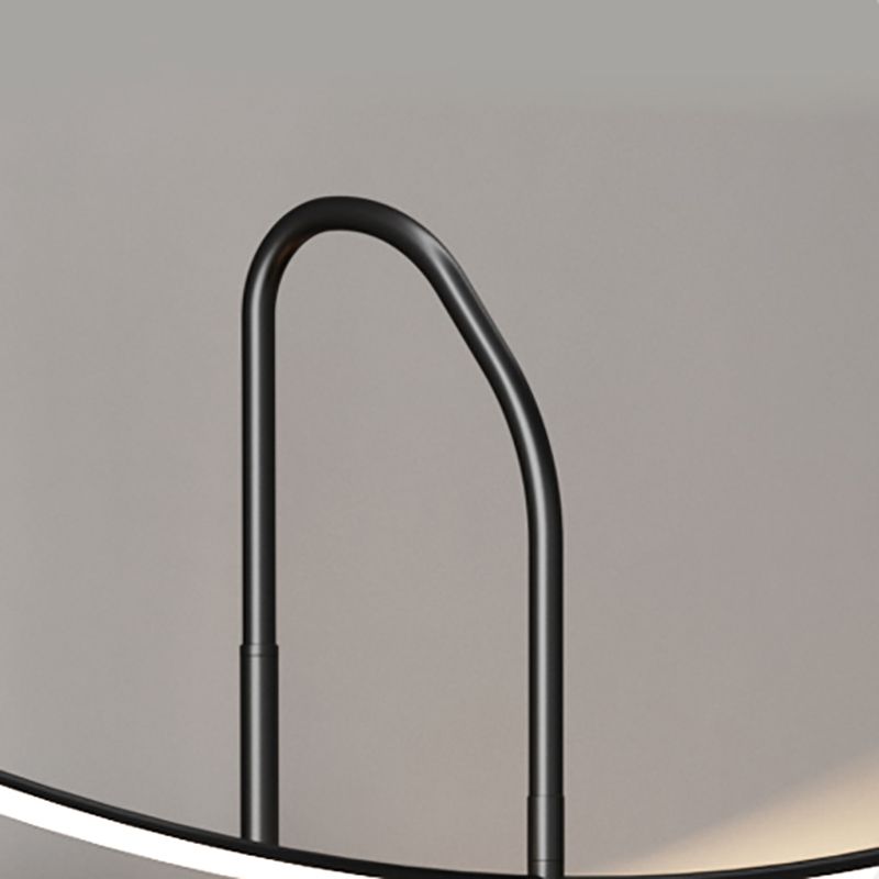 1 Light Linear Table Lighting Modern Style Metal Table Lighting for Bedroom
