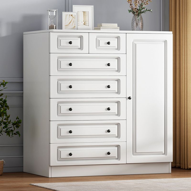 Wooden Dresser Contemporary Storage Chest Dresser for Bedroom