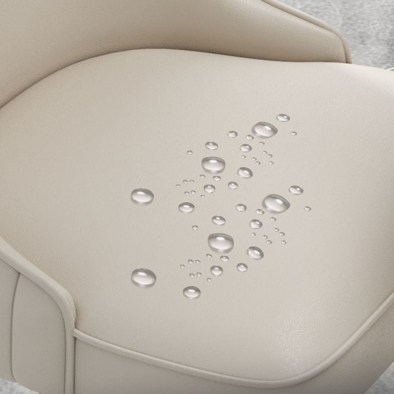 Glam Style Dining Chair Leather Parsons Dining Chair for Home
