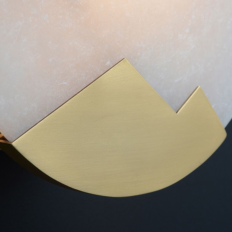 Kreiswandhalterung Leuchte Einfachheit Stein Schlafzimmer Wandhalterung Licht in Gold